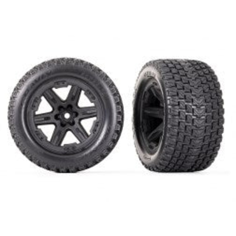 Traxxas 6764 T&W RXT BLK 2.8/GRAVIX TIRE