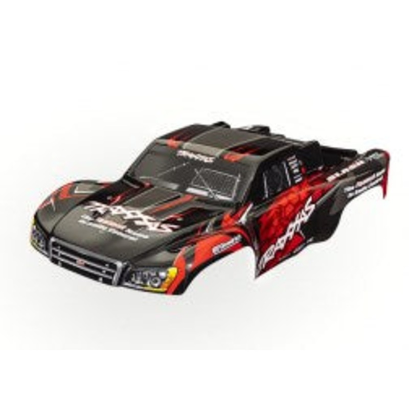 Traxxas 6812R SLASH VXL 2WD BODY RED/BLK