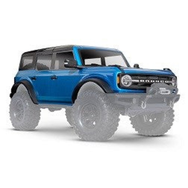 Traxxas 9211A Body Ford Bronco complete Velocity Blue (painted)