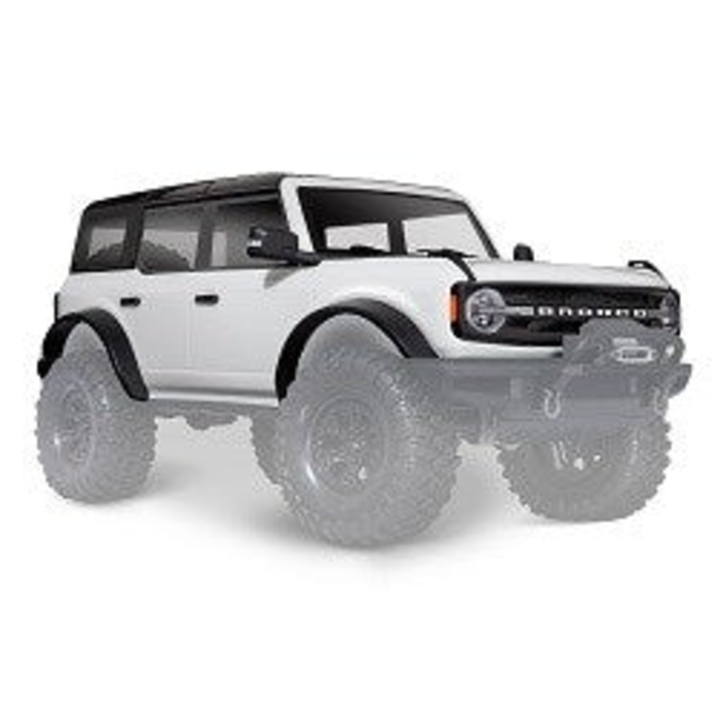 Traxxas 9211L Body Ford Bronco complete Oxford White (painted)
