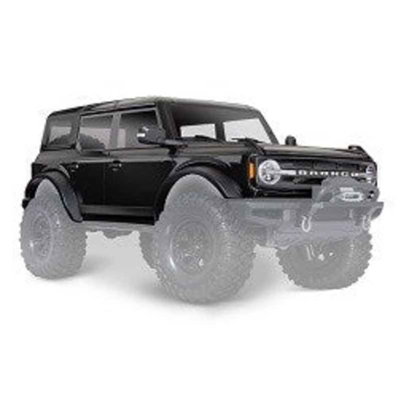Traxxas 9211T Body Ford Bronco complete Shadow Black (painted)