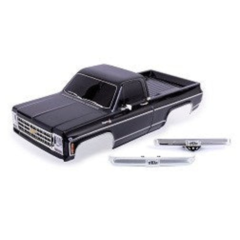 Traxxas 9212X Body Chevrolet K10 Truck (1979) complete black