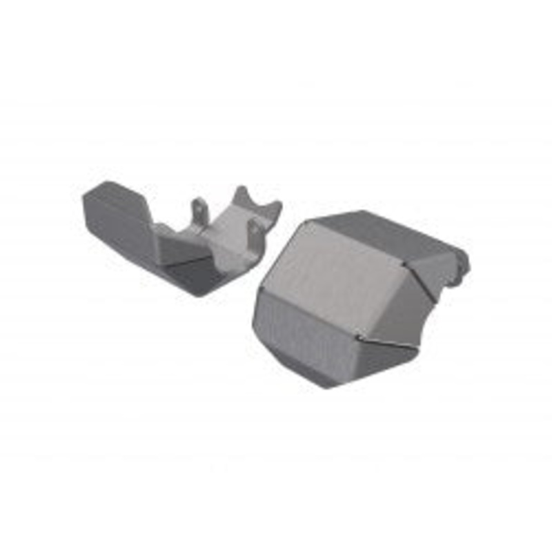 Traxxas 9765 SKIDPLATE AXLE STAINLESS (F/R)