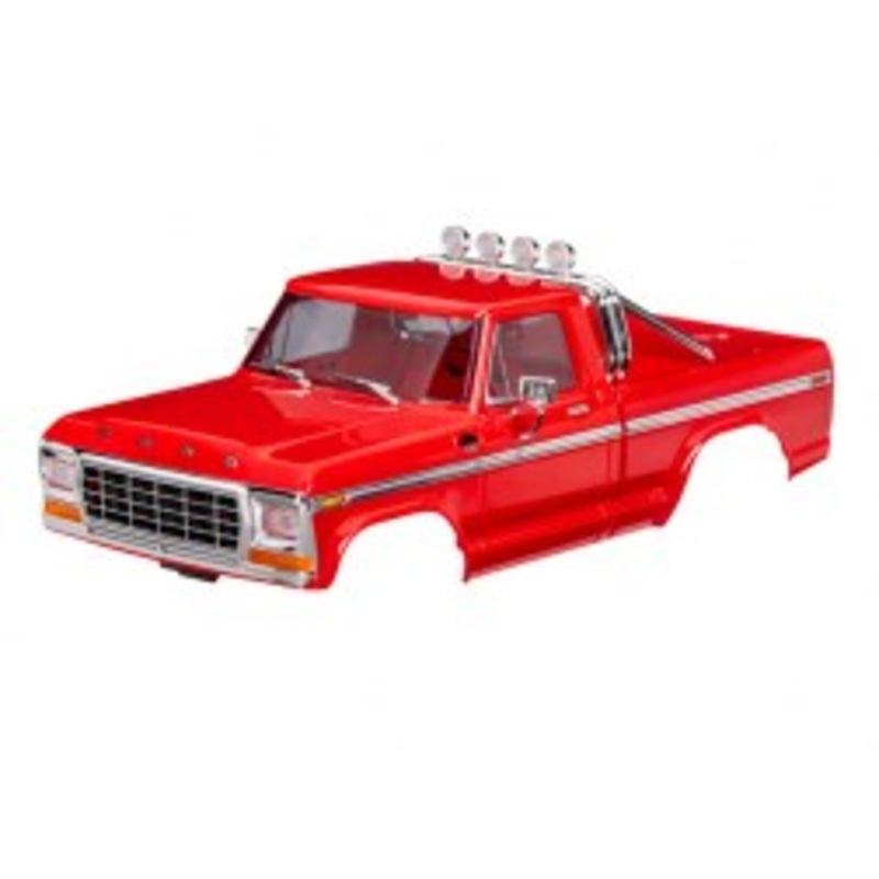 Traxxas 9812-RED BODY TRX-4M FORD F150 RED