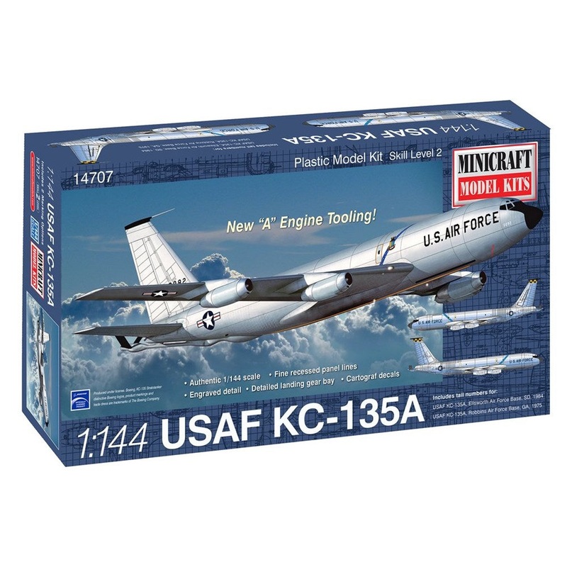 xMinicraft Model Kits 14707 1/144 KC-135A USAF