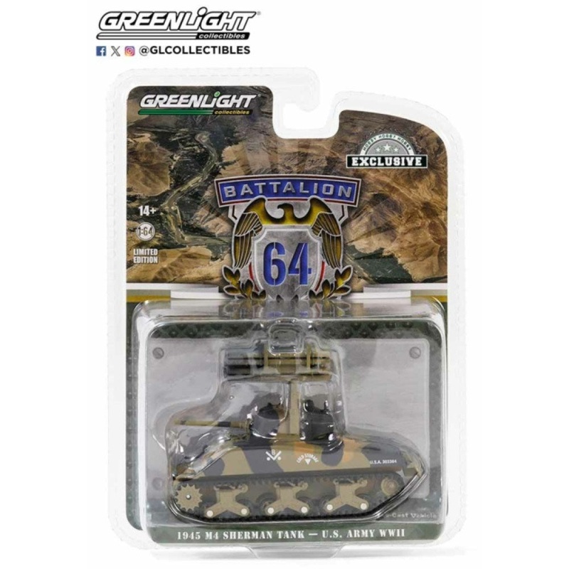 GreenLight GL-30441 1/64 1945 M4 Sherman Tank