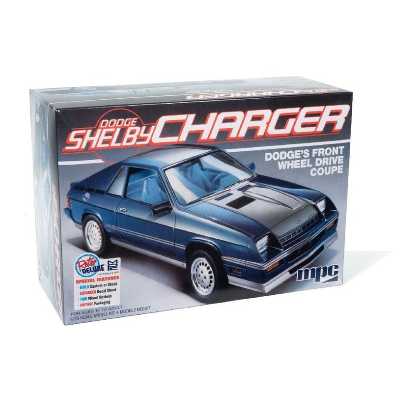 MPC 987 1/25 86 Dodge Shelby Charger
