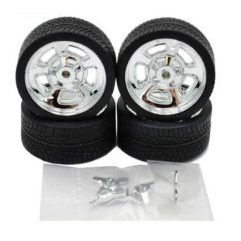 Pegasus Hobbies 1279 1/24 ‘Schueys’ Rims w/Tyres Ch