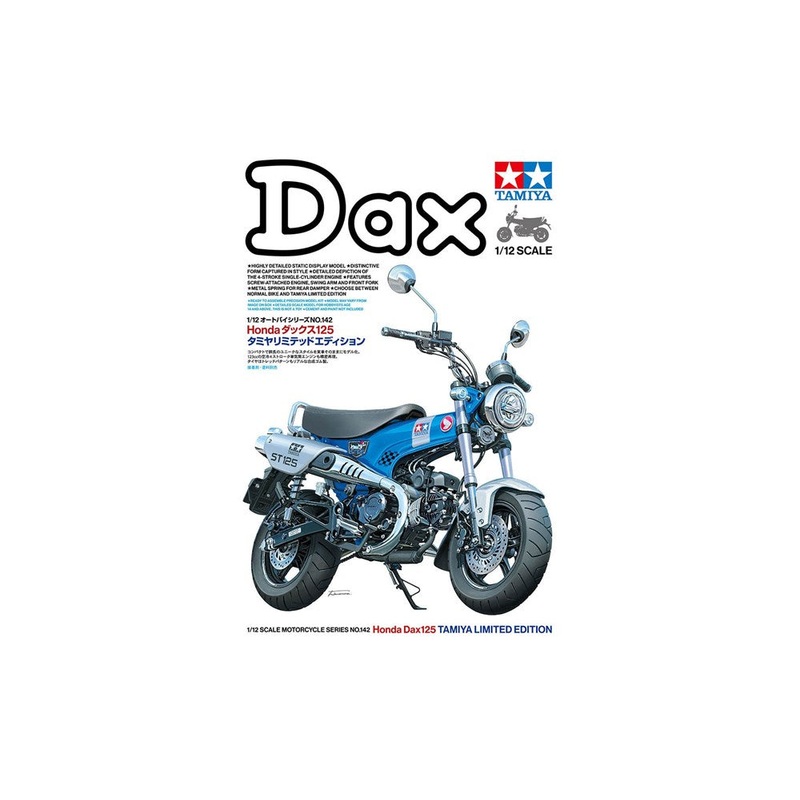 Tamiya 14142 1/12 Honda Dax125 Tamiya Edn