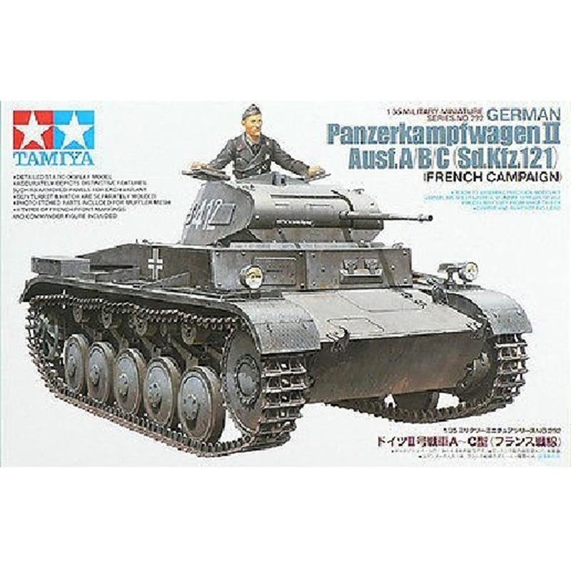 Tamiya 35292 1/35 PzKpfw II Ausf. A/B/C