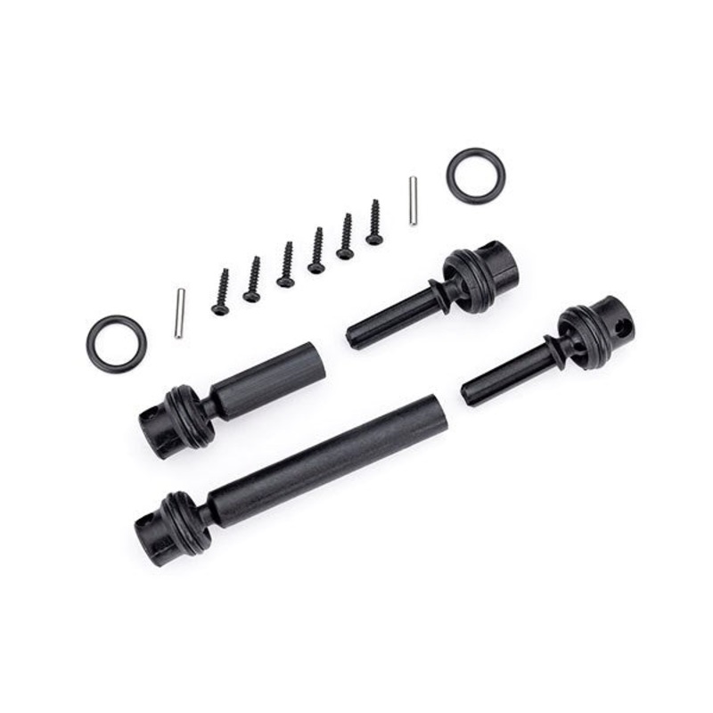 Traxxas 9855 DRIVESHAFTS CENTER ASSM (F&R)