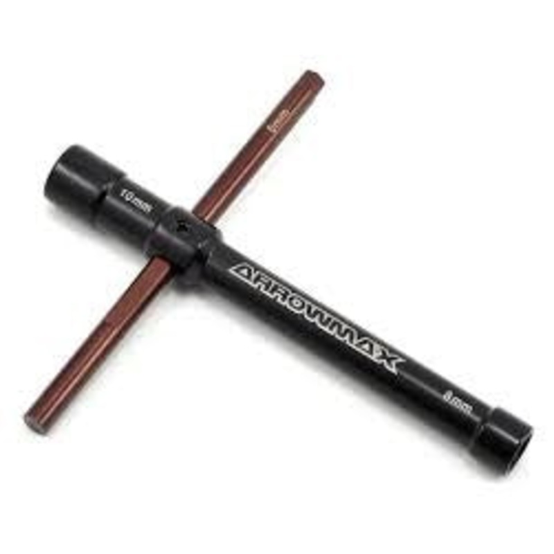 Arrowmax AM-190002 WRENCH- 8mm GLOWPLUG / CLUTCHNUT – 10MM LONG