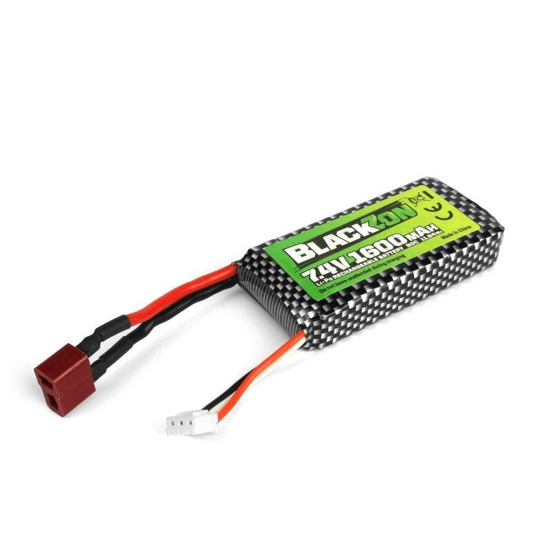 Blackzon 540247 Battery: LiIon 7.4v 1600MAh T