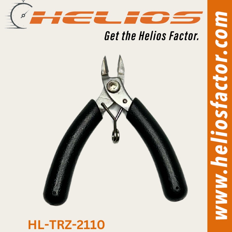 Helios – Small Spring Loaded Diagonal Pliers – 89mm