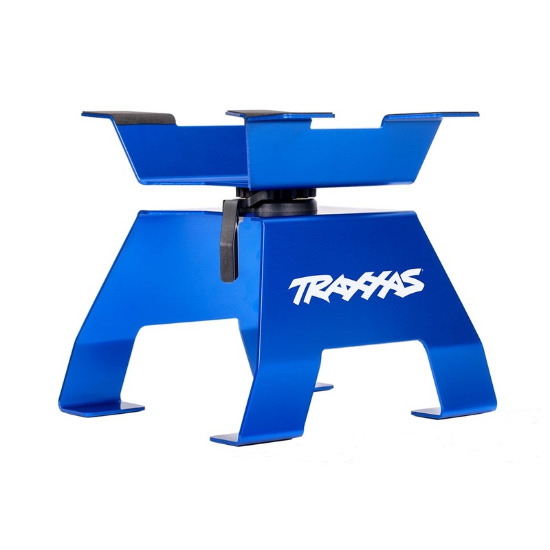 Traxxas 8797-BLUE RC CAR/TRUCK STAND X-TRUCKS BLUE