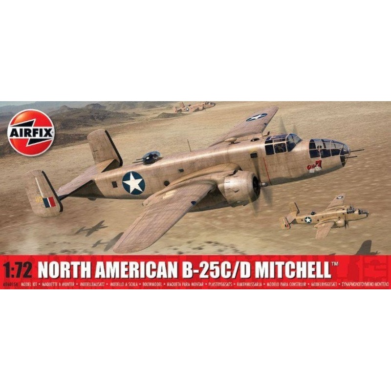 Airfix 06015A 1/72 North Amer B-25C D