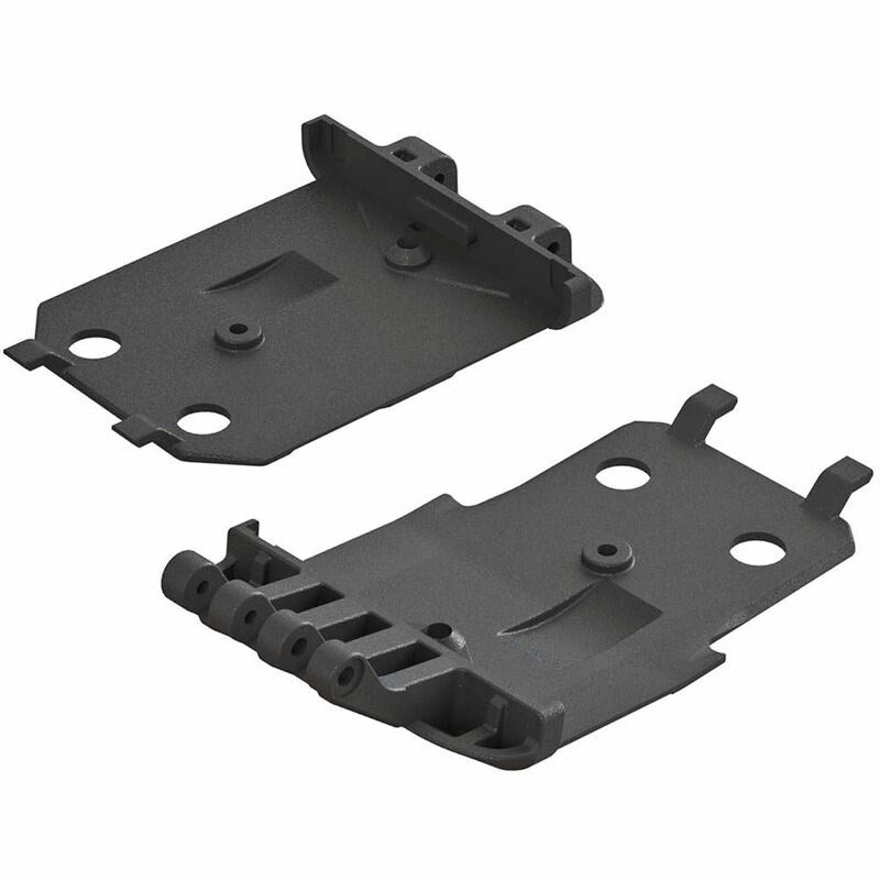 ARRMA C9261 AR320419 F/R Lower Skidplate (2) 4×4 Senton Mega
