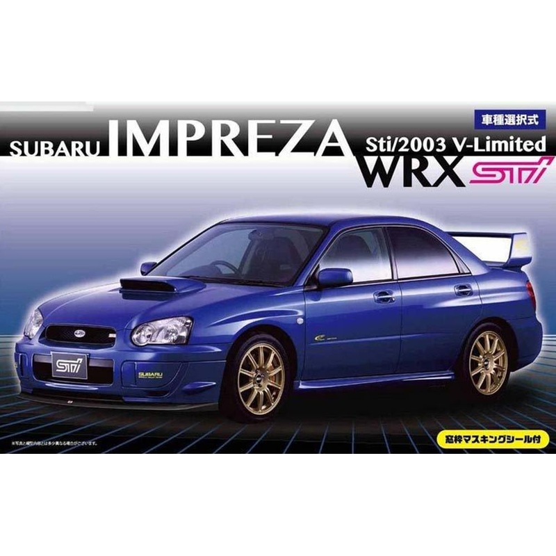 Fujimi 039404 1/24 Impeza WRX STI V-Limited