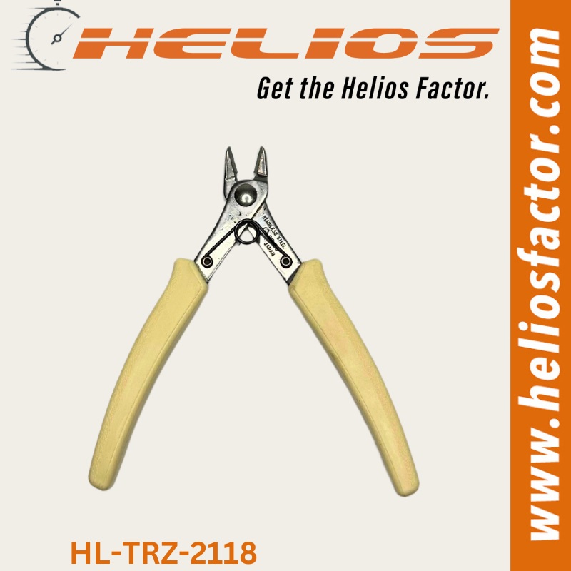 Helios – 126mm Stainless Steel Flush Nose Nippers – Spring Loaded