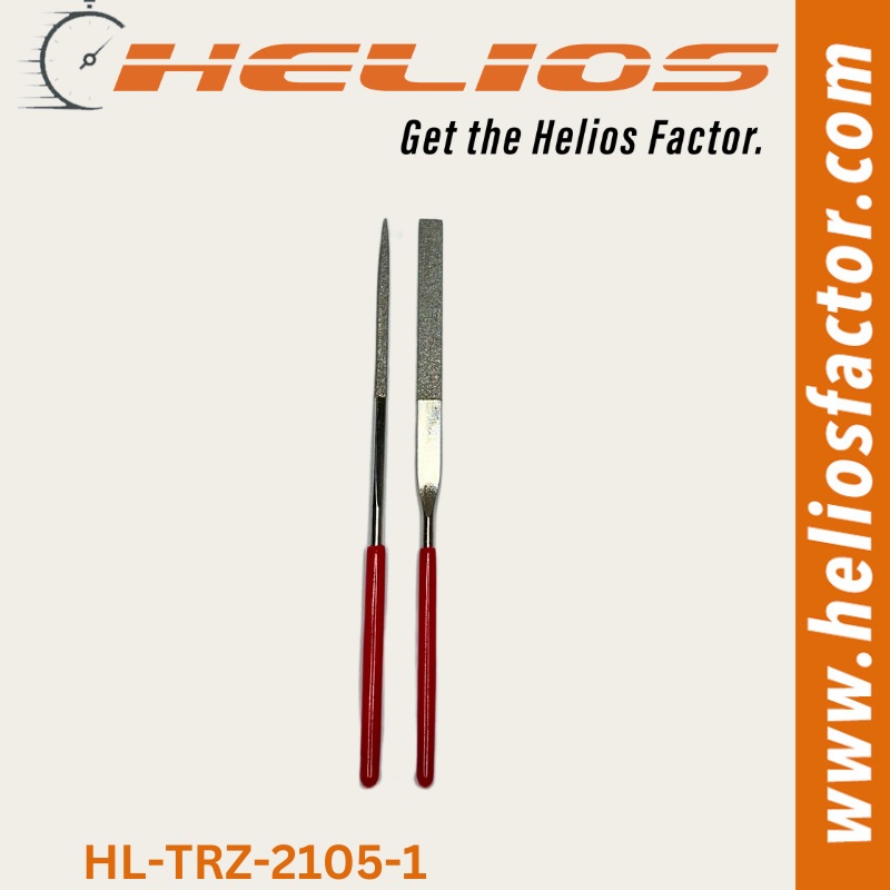 Helios – 2x Diamond Needle File Set (1x Rectangle & 1xSquare)
