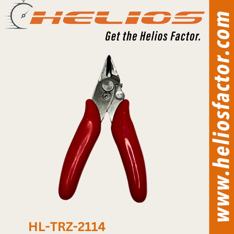 Helios – Mini Spring Loaded Diagonal Nippers – Stainless Steel