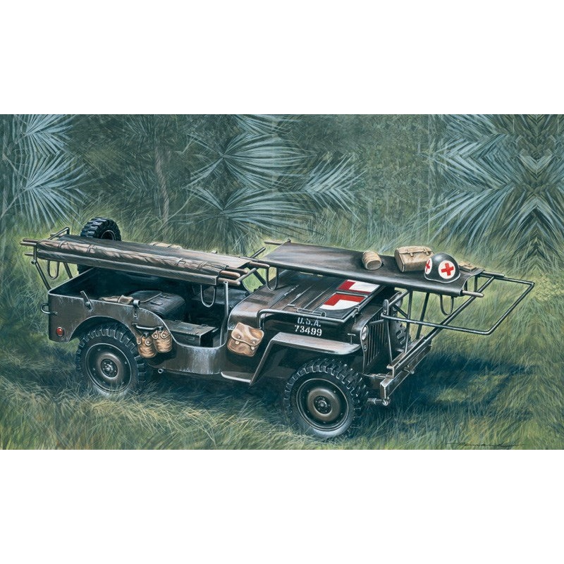 Italeri 326 1/35 AMBULANCE JEEP
