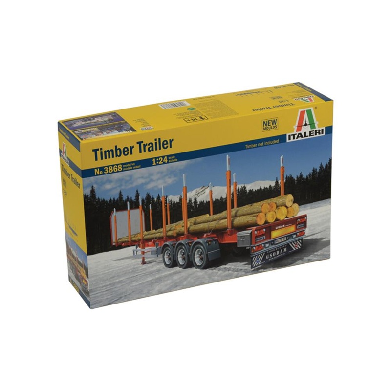 Italeri 3868 1/24 TIMBER TRAILER