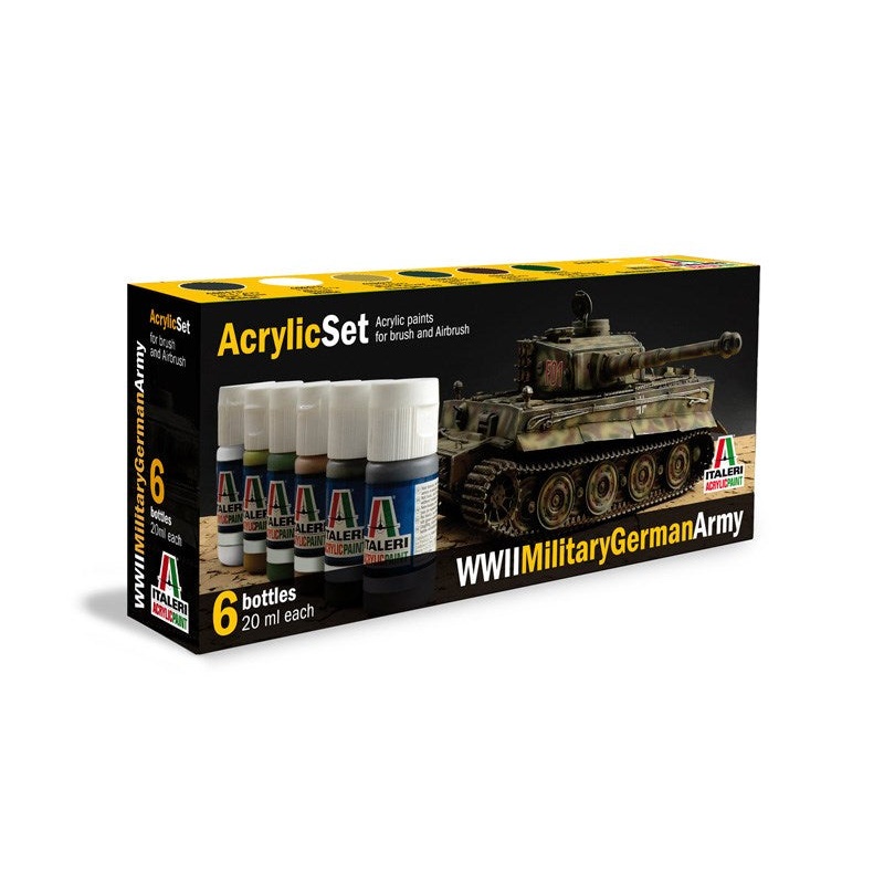 Italeri 433AP PAINT – WWII GERMAN MILITY – 6 PCS
