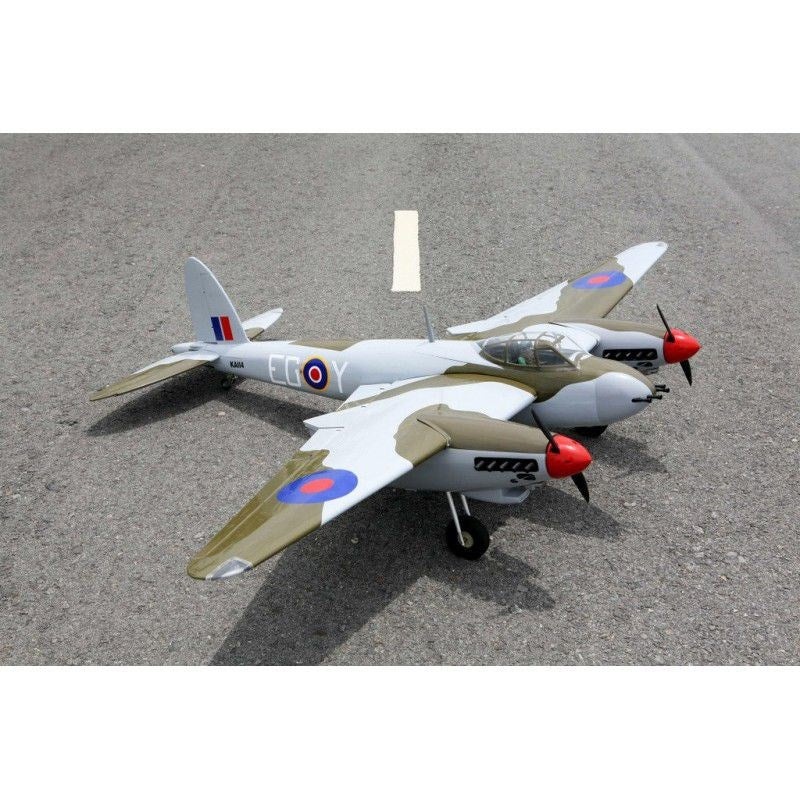 DH Mosquito 80 twin .46-55 glow or 15cc