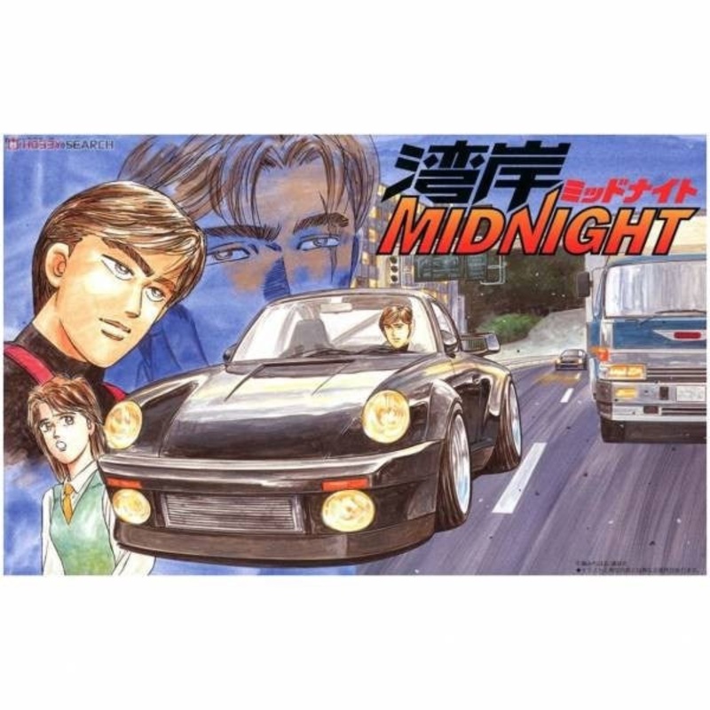 Fujimi 171036 1/24 Wangan Midnight Series: Porsche 911 Turbo ‘Blackbird’