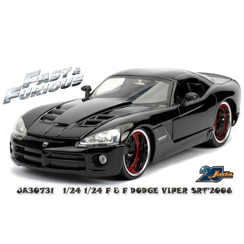 Jada 30731 1/24 F & F DODGE VIPER SRT’2008