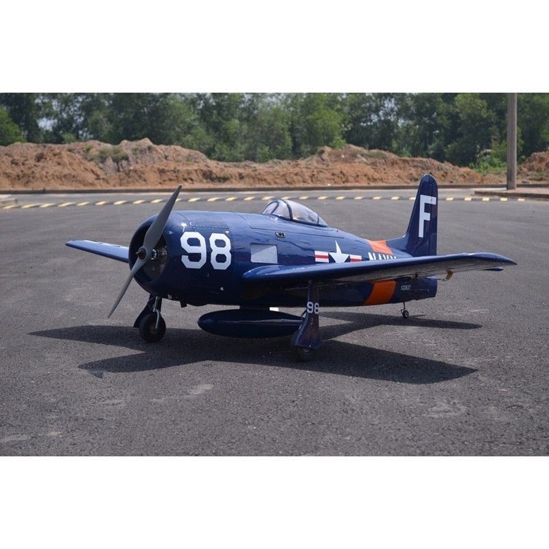 Seagull Grumman F8F-2 Bearcat Navy (Blue Corsair)  – 71 inches (33cc)