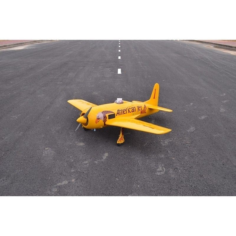 Seagull Models 324Y Seagull Grumman F8F-2 Bearcat Conquest I  – 71in (33cc) Yellow