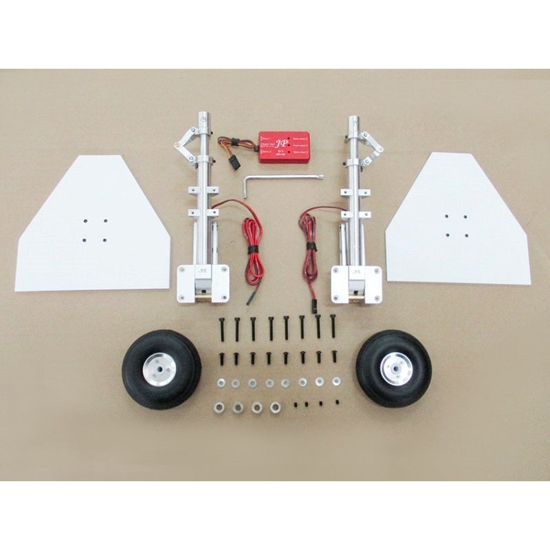 Seagull Models ER-120.240 Optional box of 3pcs of main Electric retracts ER-120 84 & nose 100 Retract for T-34