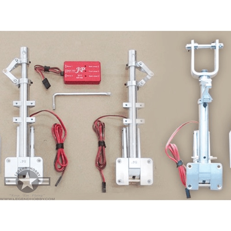 Seagull Models ER-120.379 Box of 3pcs of Electric retracts ER-120 84 Retracts and ER-120 100 Retract for Super Tucano T-27 15-20cc