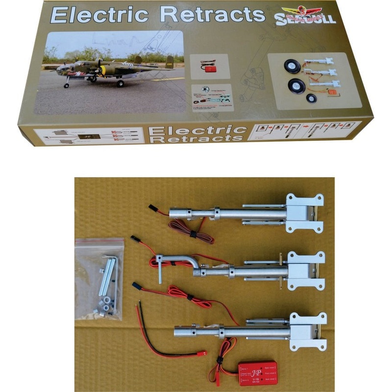 Seagull Models ER-150.330 JP Hobby Electric Retract set for Mitchell B-25 95in SEA330 by Seagull Models