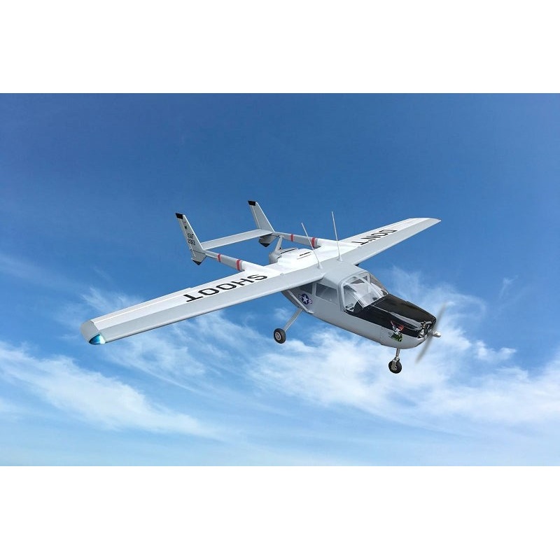 Seagull Models SEA146US Cessna O-A2 Skymaster military 76.8wingspan size 36 push-pull