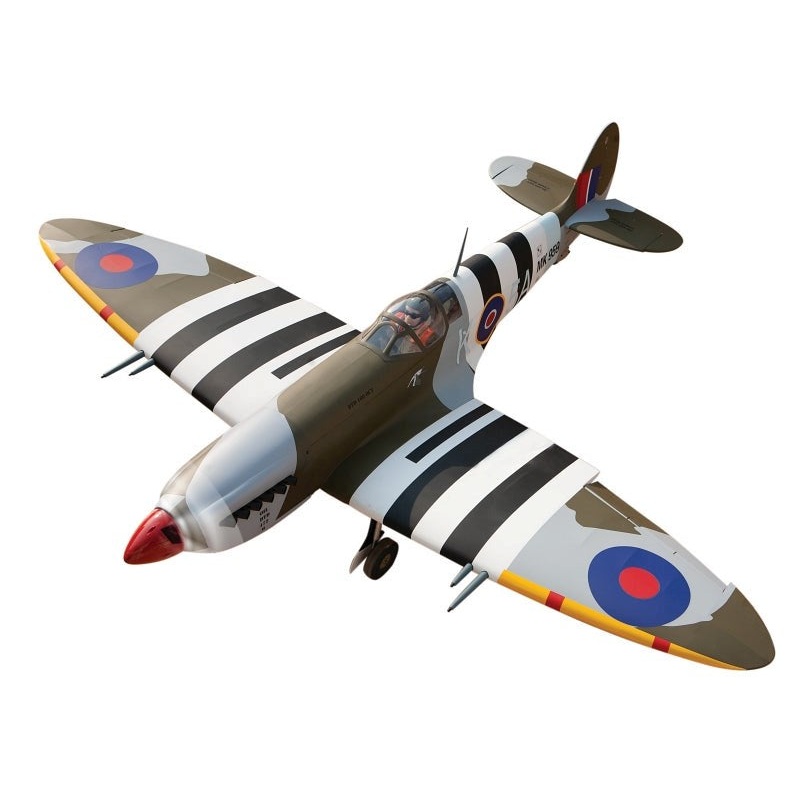 Seagull Models SEA183N Supermarine Spitfire 80 wingspan size 35-45cc PU rubber wheels Matte (without Retracts)