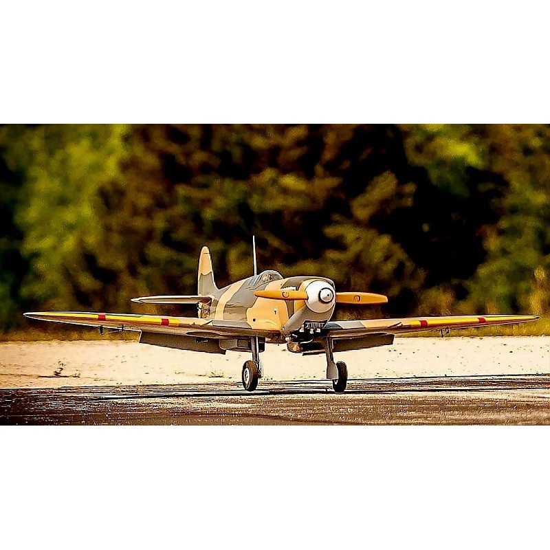 Seagull Models SEA260N Giant Spitfire Battle of Britain 86in wingspan 55cc PU rubber wheels Matt (without ER-150 95 Retracts)
