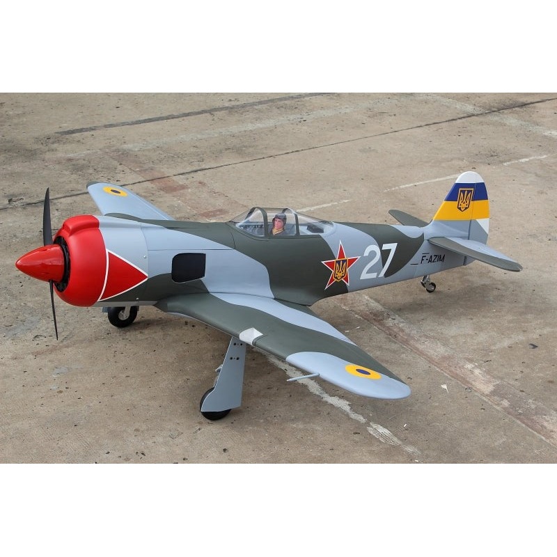Seagull Models SEA270N Yakovlev Yak-3 63 wingspan20cc PU rubber wheels Matt (without ER-120 84 Retracts)