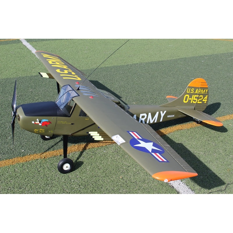 Seagull Models SEA378 Cessna L-19A Bird Dog Old Dog New Tricks 35-40cc – 98.5