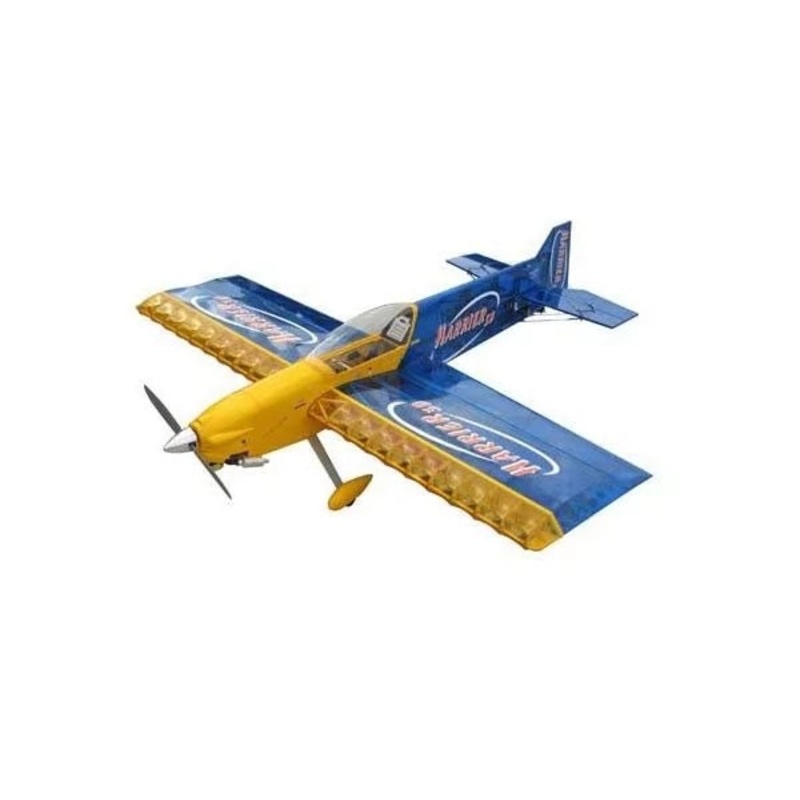 Seagull Models SEA38B Harrier 3D Funfly 60.5 wingspan size .90-100 ARF – Transparent Blue