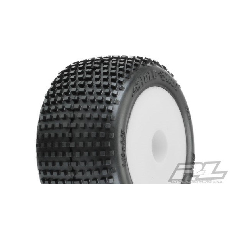 Pro-Line PRO1017713 Hole Shot Tires MTD White Mini-T 2.0 F/R SRP