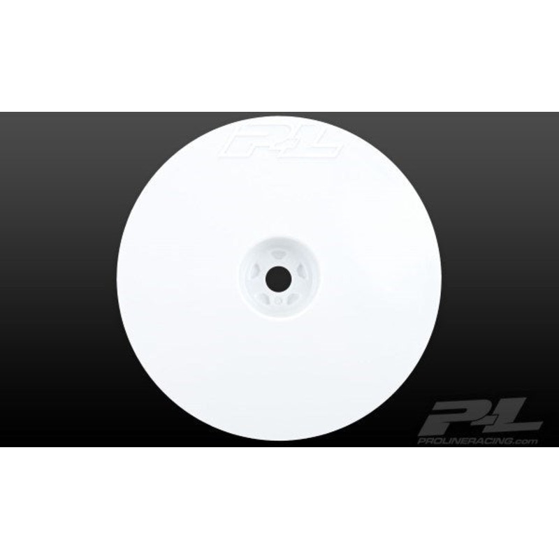 Pro-Line PRO277804 Velocity Narrow 2.2 Hex Carpet Fr White Whls SRP