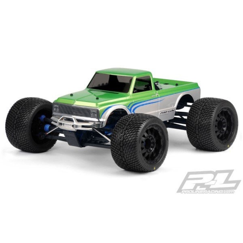 Pro-Line PRO322700 72 Chevy C10 Long Bed Body Clear:Revo 3.3LSTMGT