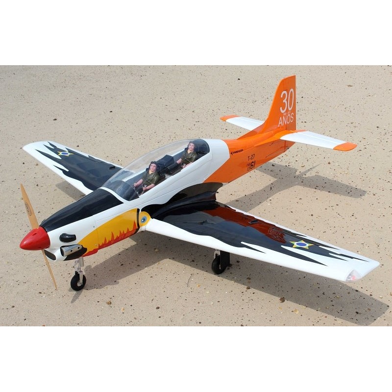 Seagull Models SEA377 Embraer EMB-312 Tucano T-27 Brazilian Air Force 85wingspan 35-40cc without Retracts landing gear
