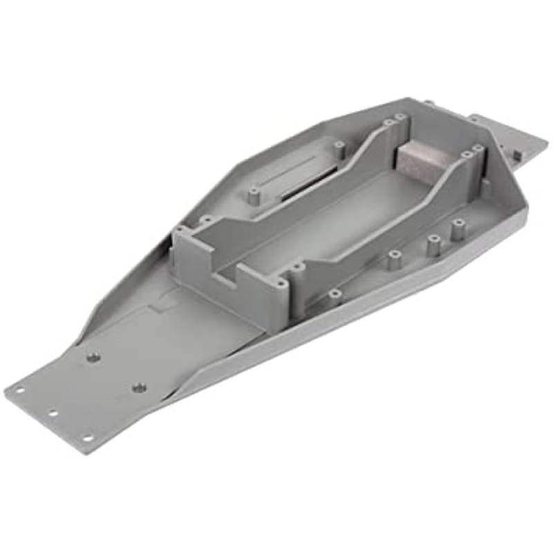 Traxxas 3728A LOWER CHASSIS GRAY 166MM BATT COMPARTMENT