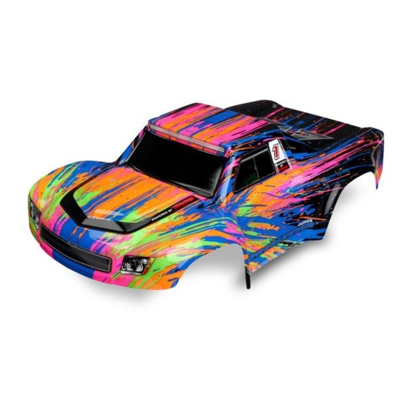 Traxxas 7620 – Body Latrax Desert Prerunner Color Burst (Painted)/ Decals