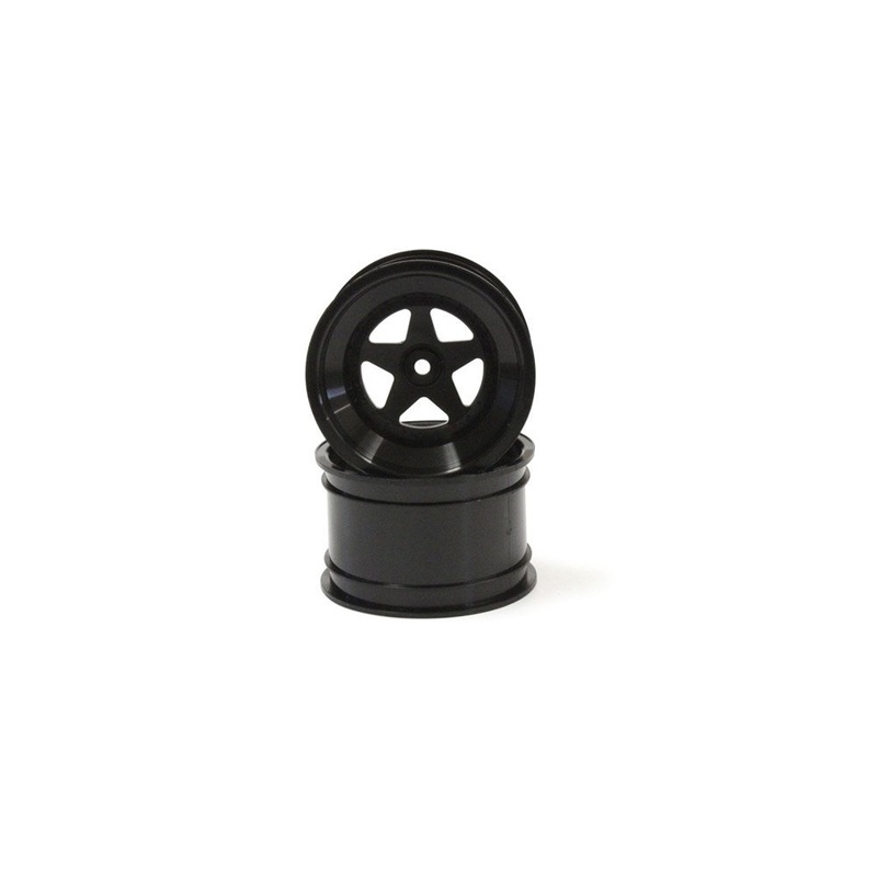 Kyosho SCH006BK 2.2 RR Wheels Black