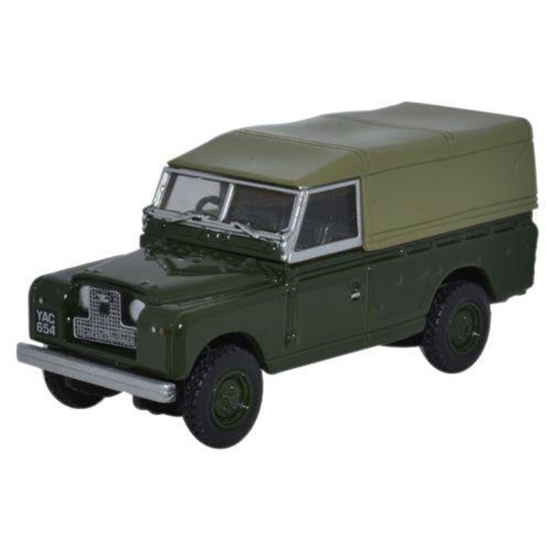 Oxford LAN2011 1/76 Land Rover Series II Canvas Back